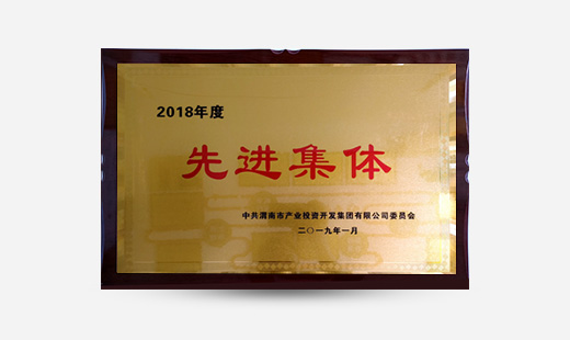 2018年度先進(jìn)集體